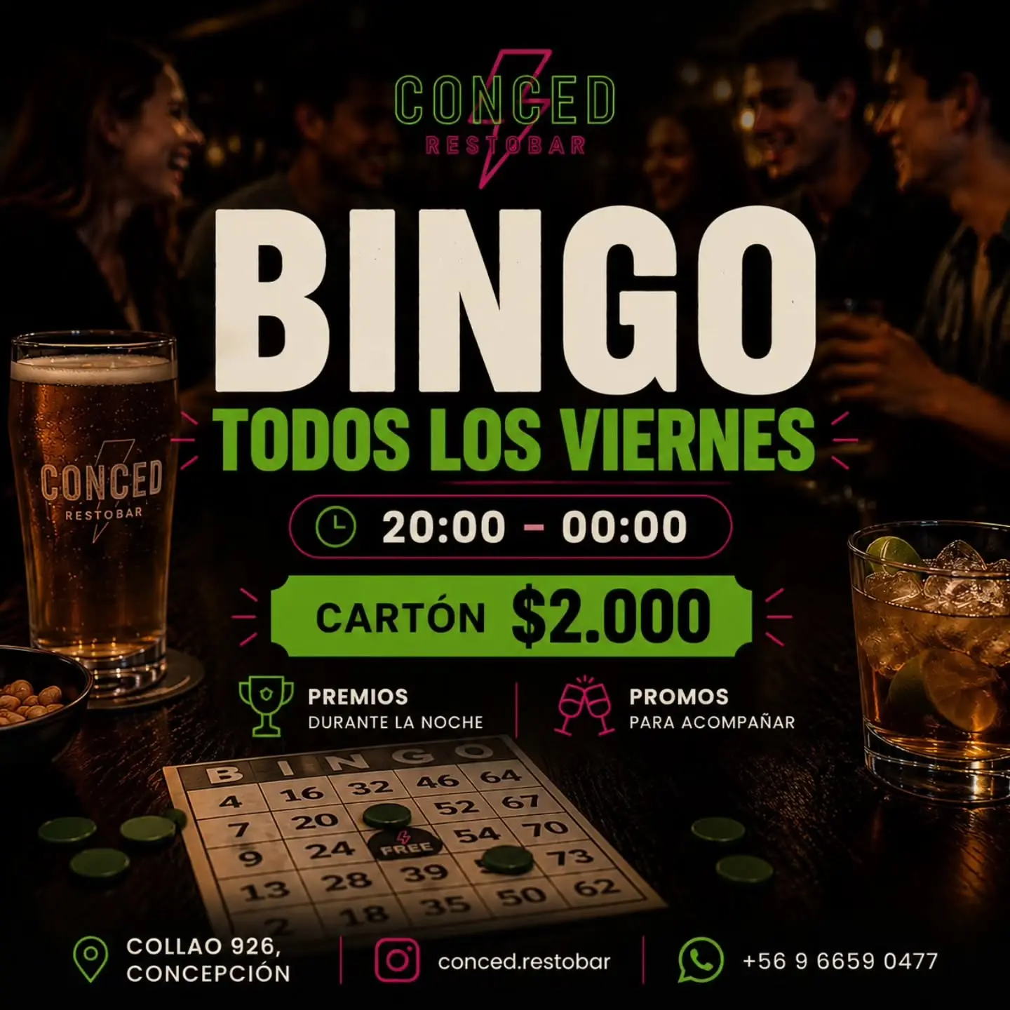 Bingo todos los viernes