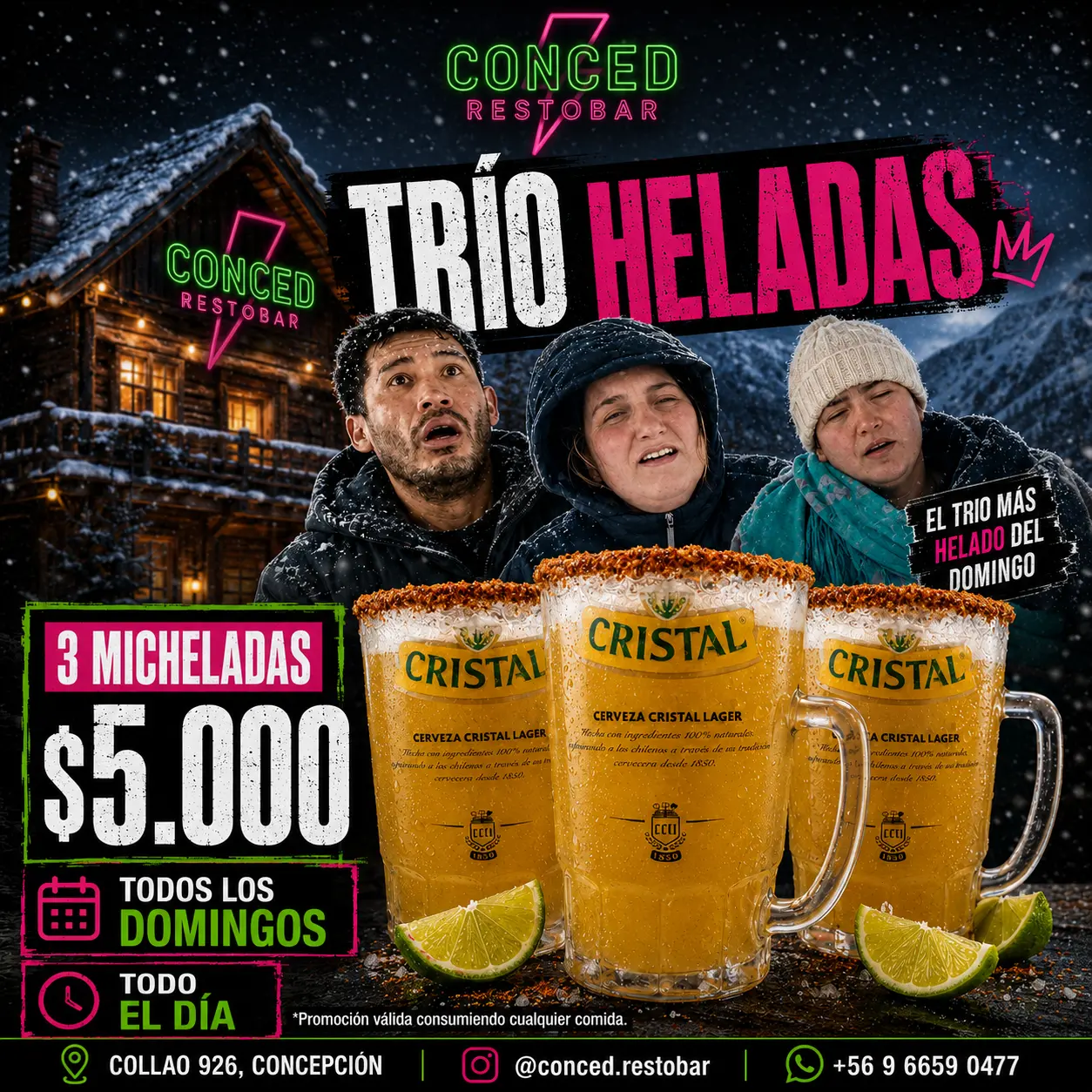 Trio Heladas Domingos