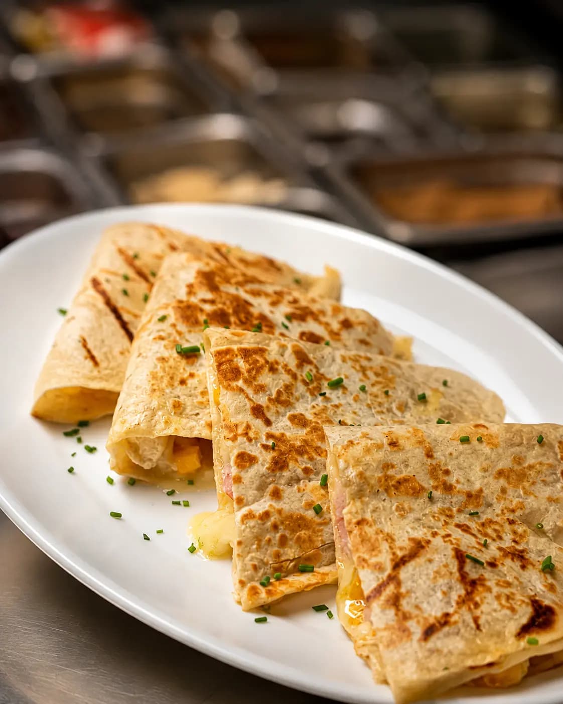 quesadillas